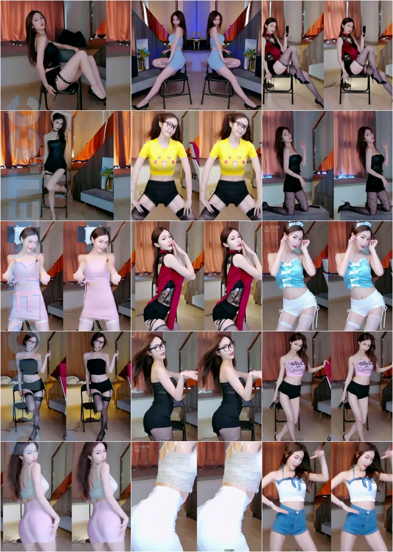 【虎牙主播】RD清妍、华星清妍 21年05月精选[47V/14.4G/8H18MIN]