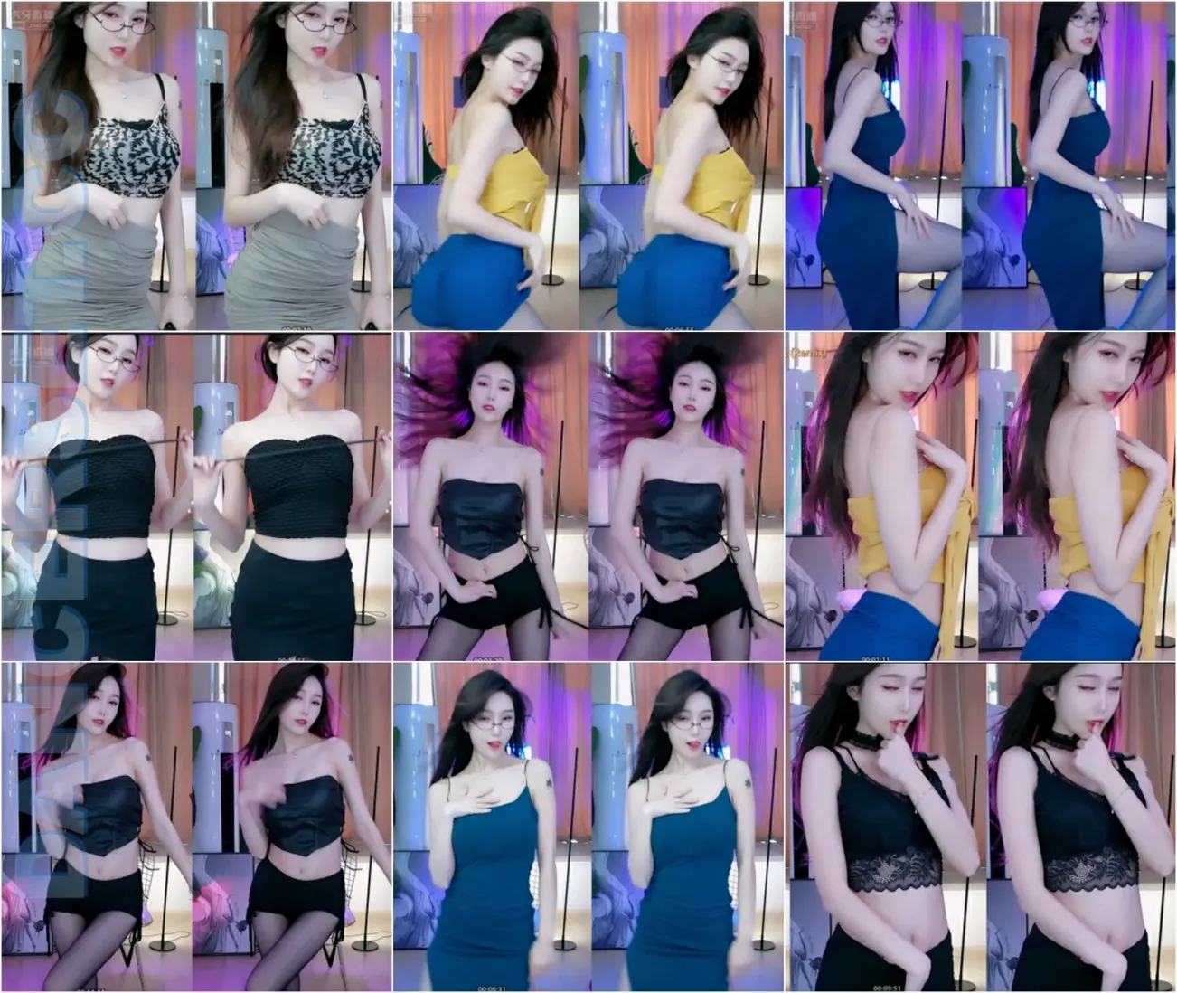 【虎牙主播】RD清妍、华星清妍 21年12月精选[16V/6.15G/3H24MIN]